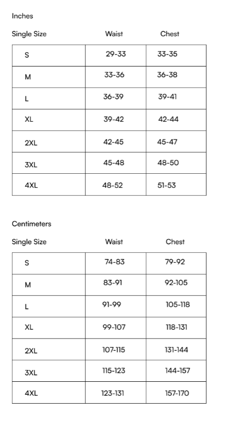 Size guide